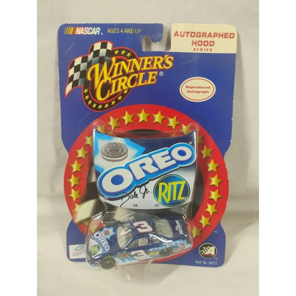 2002 NASCAR Winners Circle 03241 Dale Earnhardt Jr #3 Autographed Hood 1:64
